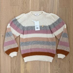 Retro Alpaca-Blend Stripes Sweater from FABIENNE CHAPOT